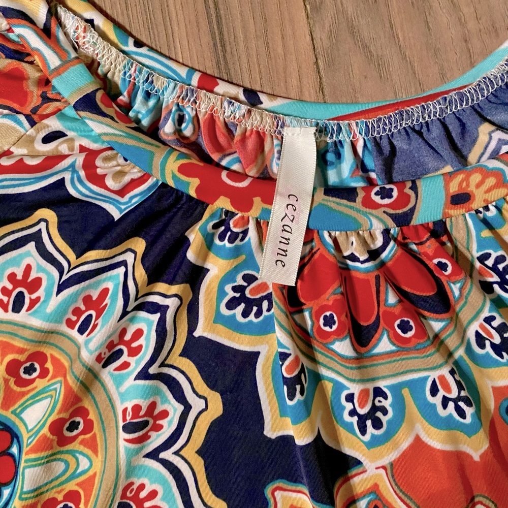 Beautiful hippie style top by cezanne! - Picture 7 of 8